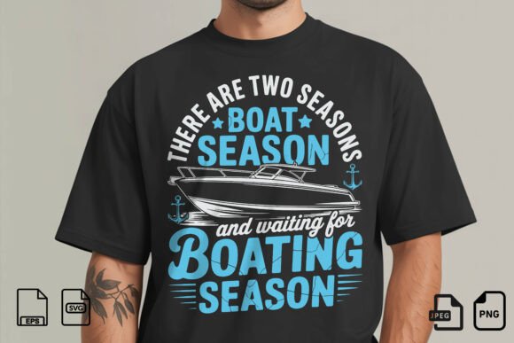 Boating Season Vintage SVG Graphics