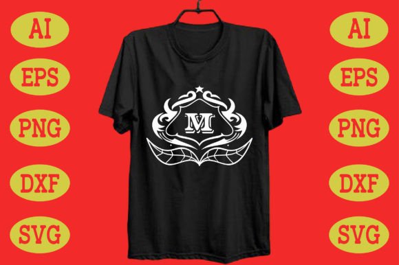 Monogram M: Graphics for T-Shirt Designs
